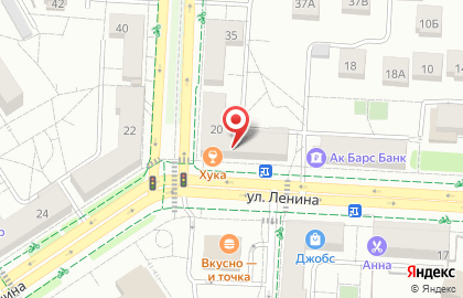Микрофинансовая компания Срочноденьги на улице Ленина на карте