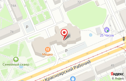 Тюльпан на карте
