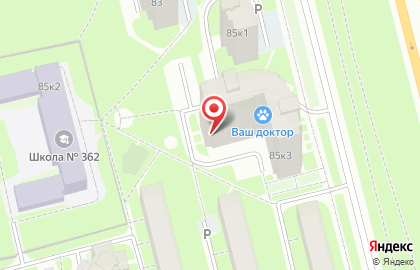 Центр бытовых услуг Наташа на Витебском проспекте на карте