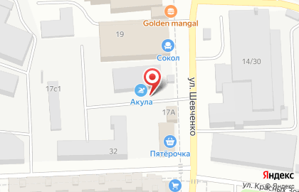 Автотехцентр на Шевченко на карте