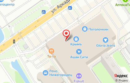 Салон Новые шторы в Автозаводском районе на карте