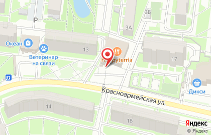 Супермаркет Пятёрочка в Москве на карте