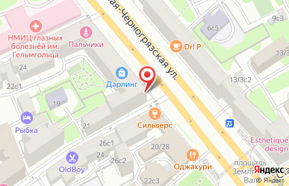 Клуб выпускников МГУ им. М.В. Ломоносова на Садовой-Черногрязской улице на карте