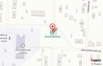 Дом культуры, пос. Анисовский на карте