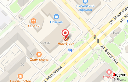 Магазин Estel в Советском районе на карте