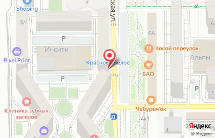Продовольственный магазин Апельсин на Командорской улице на карте