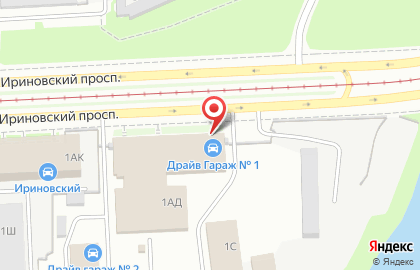 Кореана на улице Ириновский на карте