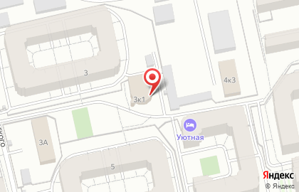 Гипермаркет Пятёрочка в Октябрьском округе на карте