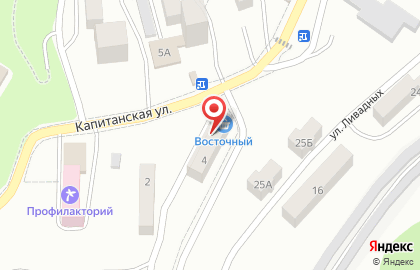 Магазин Волна на Капитанской улице на карте