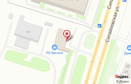УПАТП-1 на Сипайловской улице на карте