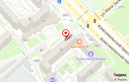 Супермаркет Командор в Красноярске на карте