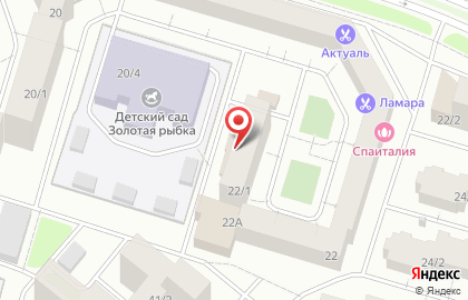 Служба доставки Джонни Тунец на Быстринской улице на карте