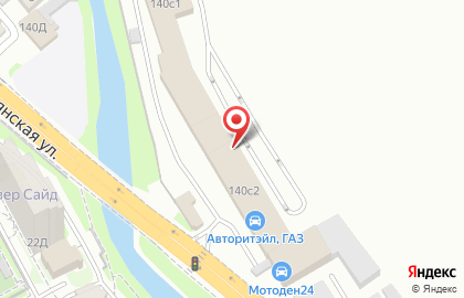 Автосервис Радуга в Центральном районе на карте