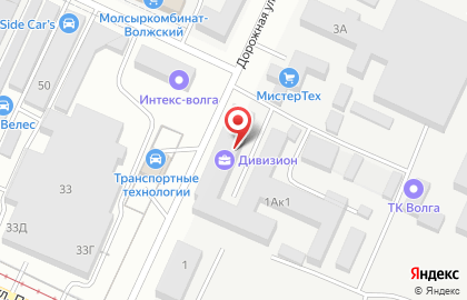 Поволжская строительная компания в Волгограде на карте