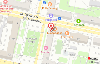 АКБ Торговый Городской Банк на улице Мусоргского на карте