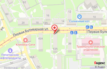 Магазин систем безопасности и охраны бнс кмв в Пятигорске на карте