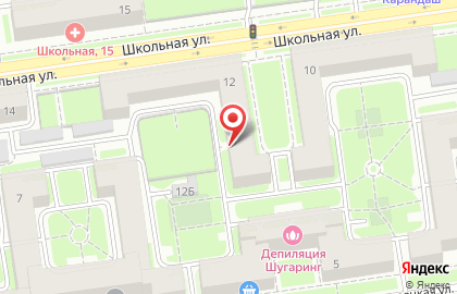 Эконом-мастер на Школьной улице на карте