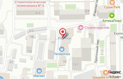 Химчистка Золушка на Извилистой улице на карте