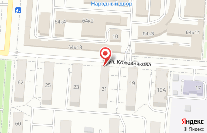 LORIS на улице Кожевникова на карте