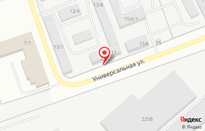 Технокомплект на Универсальной улице на карте
