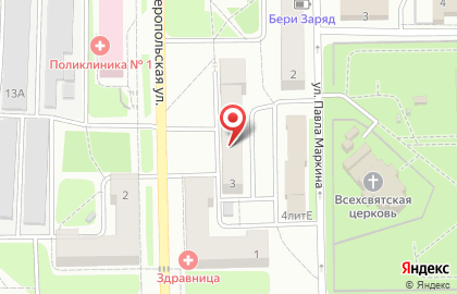 Школа в Самаре на карте