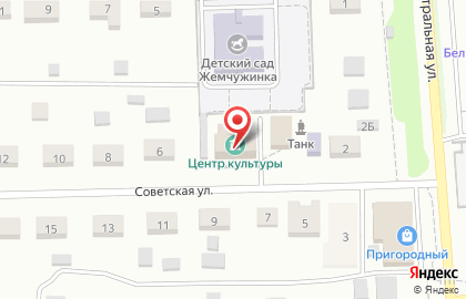 Центр культуры муниципального образования Пригородный сельсовет на карте