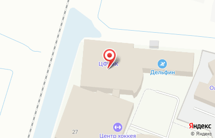 Бассейн Дельфин в Москве на карте