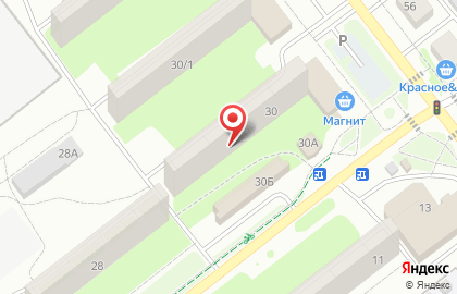 Супермаркет Магнит на Зои Космодемьянской на карте
