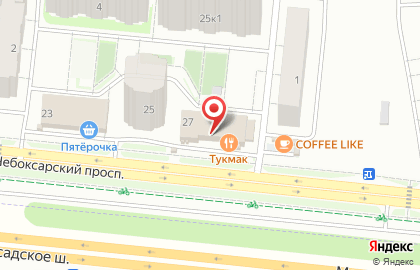 Аптека Вита в Чебоксарах на карте