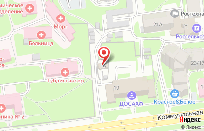 Шиномонтажная мастерская на Коммунальной, 19а на карте