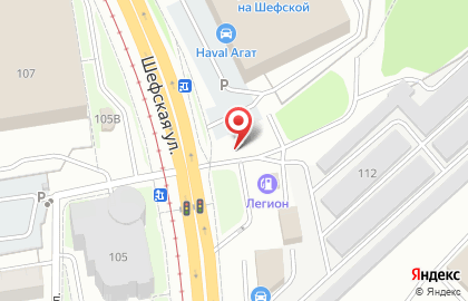 Шиномонтажная мастерская в Орджоникидзевском районе на карте