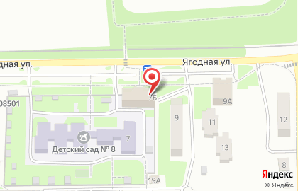 Мастердом на Ягодной улице на карте