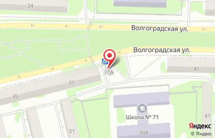 Парикмахерская Алина в Ново-Савиновском районе на карте