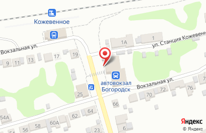 Автовокзал г. Богородска на карте