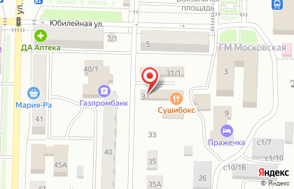 Компания на Железнодорожной улице на карте