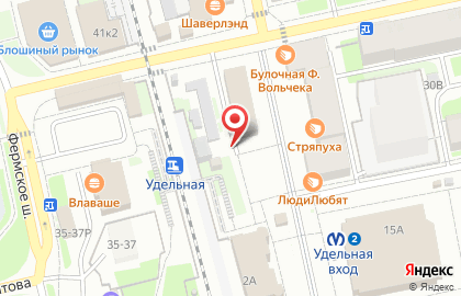 Ямса на карте