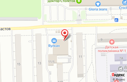 Магазин Домострой на улице Энтузиастов на карте