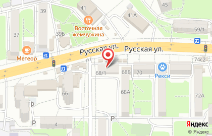 Продуктовый магазин во Владивостоке на карте