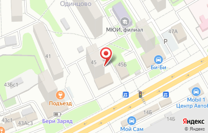 Дом в Можайском районе на карте