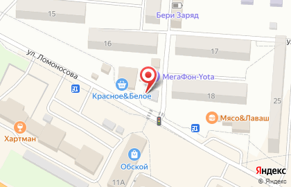 Киоск быстрого питания Минутка на карте