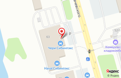 Тонировочный центр на улице Тухачевского на карте