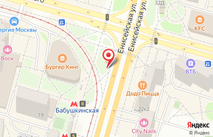 Компания Московский паркинг на Енисейской улице на карте