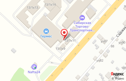 Сибирская Торгово-Транспортная компания в Ленинском районе на карте
