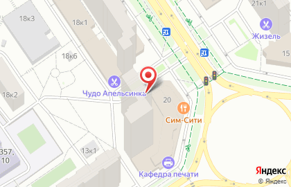 Паркинг в Москве на карте