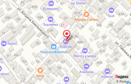 Студия красоты Коко на улице Богдана Хмельницкого на карте