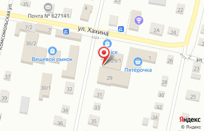 Магазин по продаже фруктов и овощей на ул. Фрунзе, 29/2 на карте