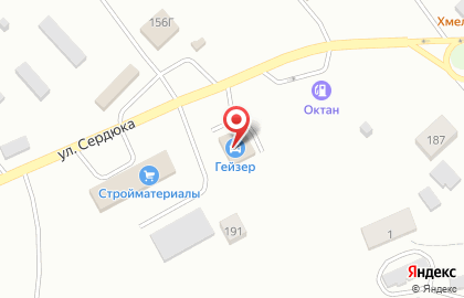 Тёплая автомойка самообслуживания Geizer в Барнауле на карте