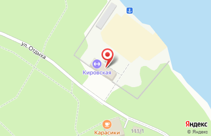 Спортивная база Кировская в Кировском районе на карте