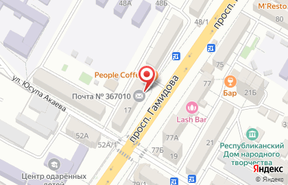 Нотариус Батыраевой С.З. кабинет на карте