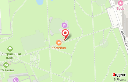 Кофейня в Москве на карте